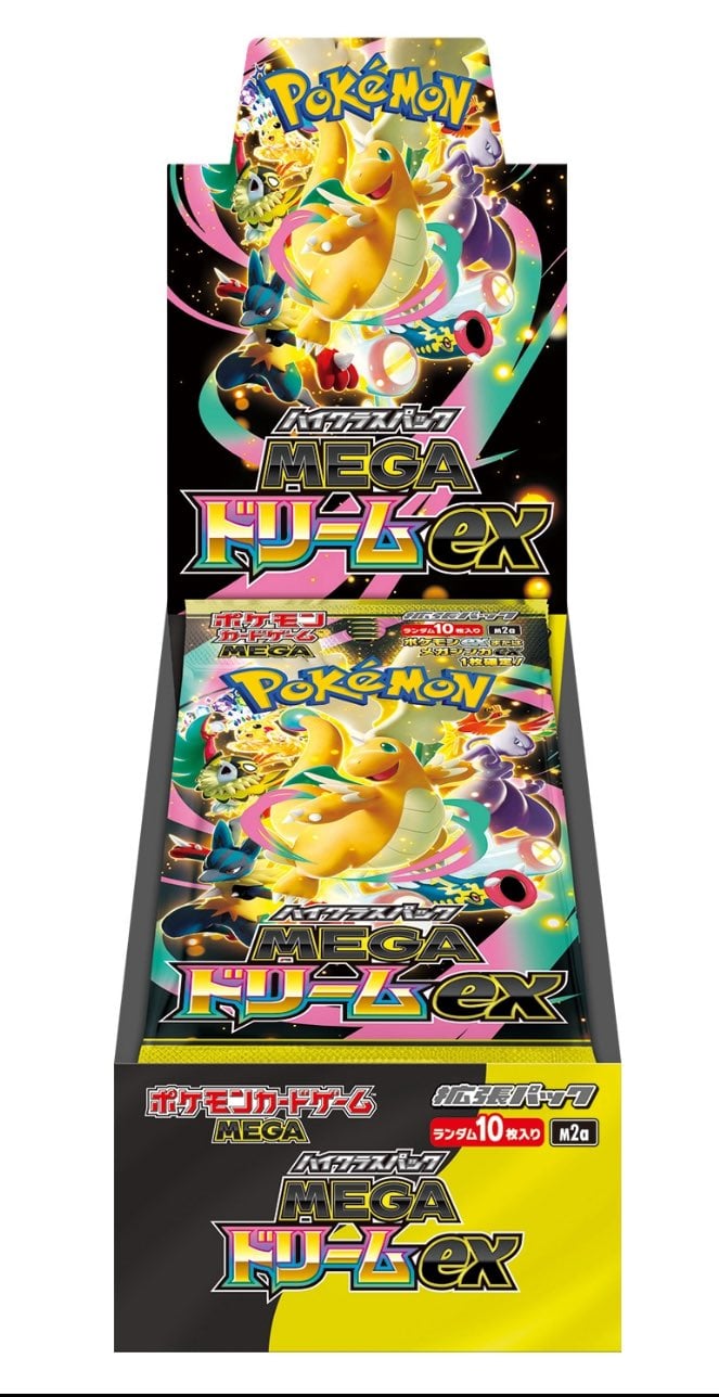 (Japanese) Pokémon TCG: Mega Dream ex Booster Box - MiNi Collects