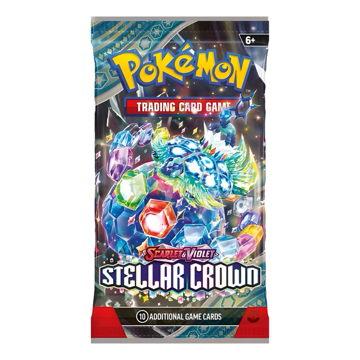 Pokemon TCG: Stellar Crown Booster Pack - MiNi Collects
