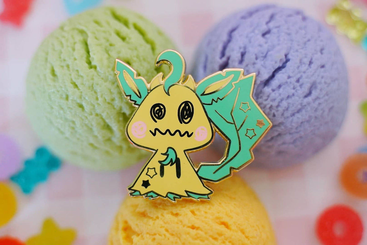 Pokemon: Mimikyu Leafeon Enamel Pin