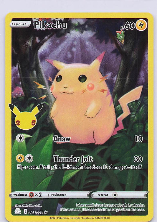 Pikachu Holo Holo Rare Celebrations 005/025 NM