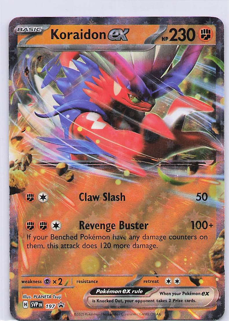Koraidon ex Holo Promo SV: Scarlet & Violet Promo Cards 197 NM