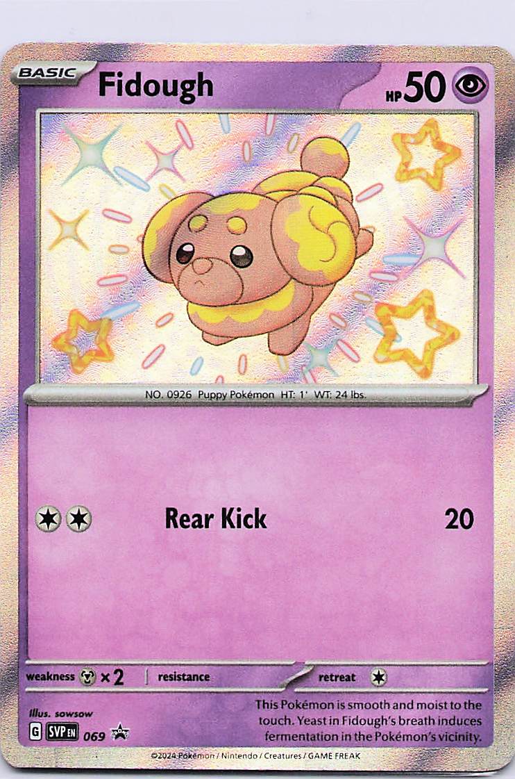 Fidough Holo Promo SV: Scarlet & Violet Promo Cards 069 NM