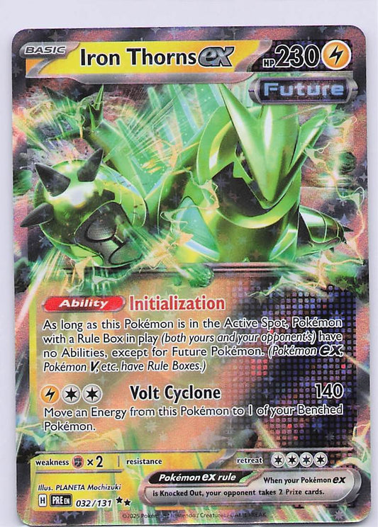 Iron Thorns ex Holo Double Rare SV06: Twilight Masquerade 077/167 NM