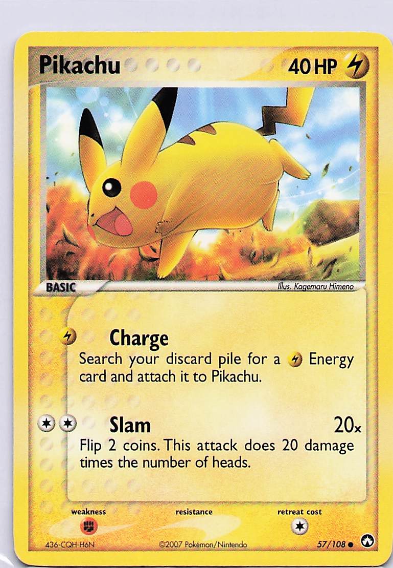 Pikachu Common Power Keepers 57/108 LP