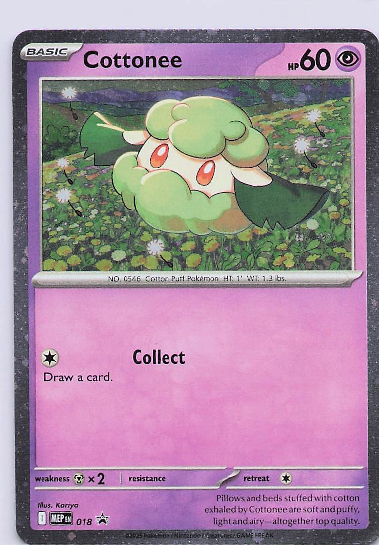 Cottonee (9) Common Emerging Powers 9/98 NM