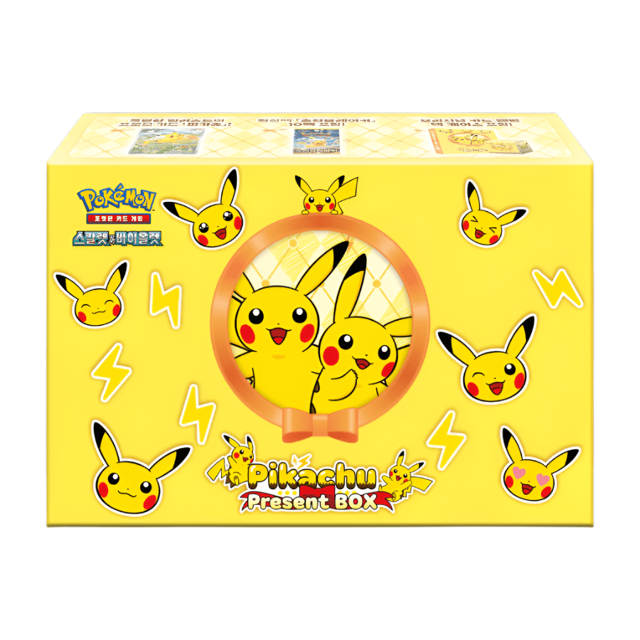 (Korean) Pokémon TCG: Pikachu Present Box - MiNi Collects