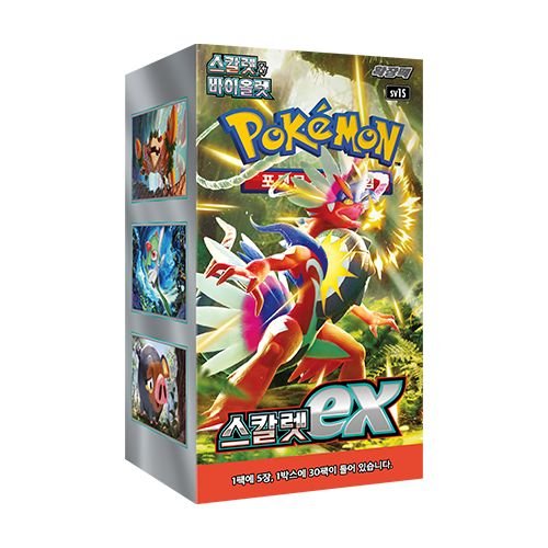 (Korean) Pokémon TCG: Scarlet ex Booster Box - MiNi Collects