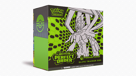 Pokémon TCG: Mega Evolution—Perfect Order Pokémon Center Elite Trainer Box - MiNi Collects