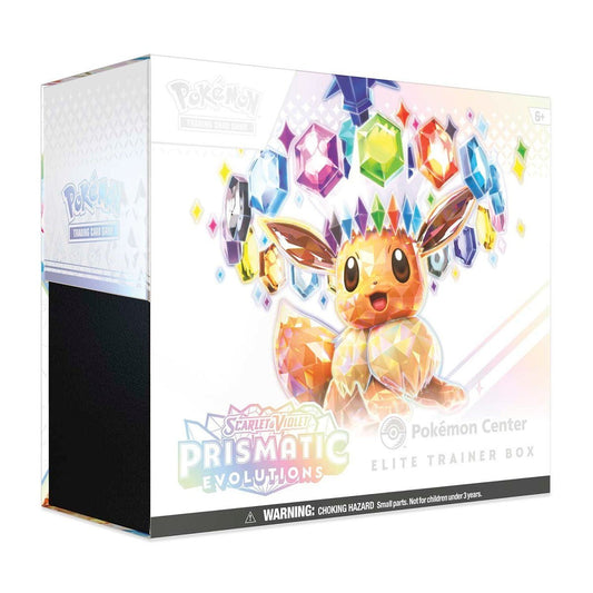 Pokémon TCG: Scarlet & Violet-Prismatic Evolutions Pokémon Center Elite Trainer Box - MiNi Collects