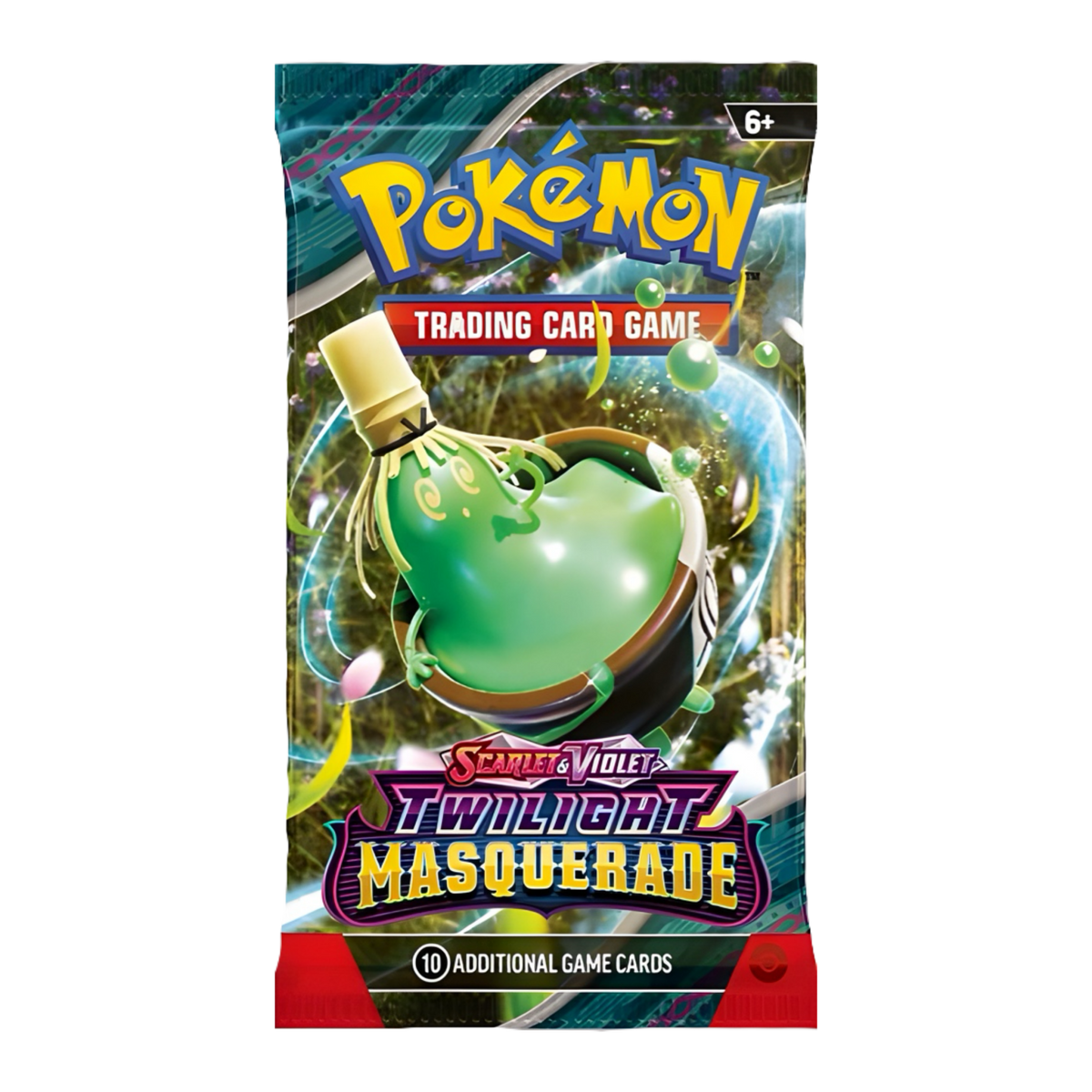 Pokemon TCG: Scarlet & Violet-Twilight Masquerade Booster Pack [10 Cards] - MiNi Collects