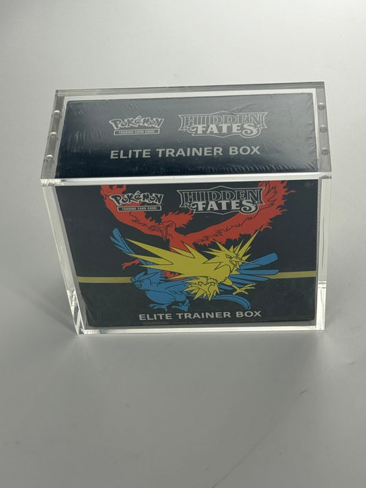 Premium Pokémon Elite Trainer Box Protective Display Acrylic Case Version 2 - MiNi Collects