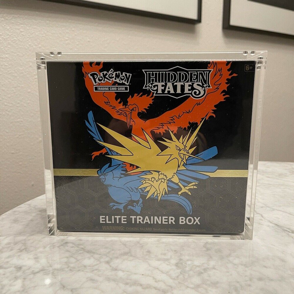 Premium Pokémon Elite Trainer Box Protective Display Acrylic Case Version 2 - MiNi Collects