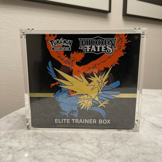 Premium Pokémon Elite Trainer Box Protective Display Acrylic Case Version 2 - MiNi Collects