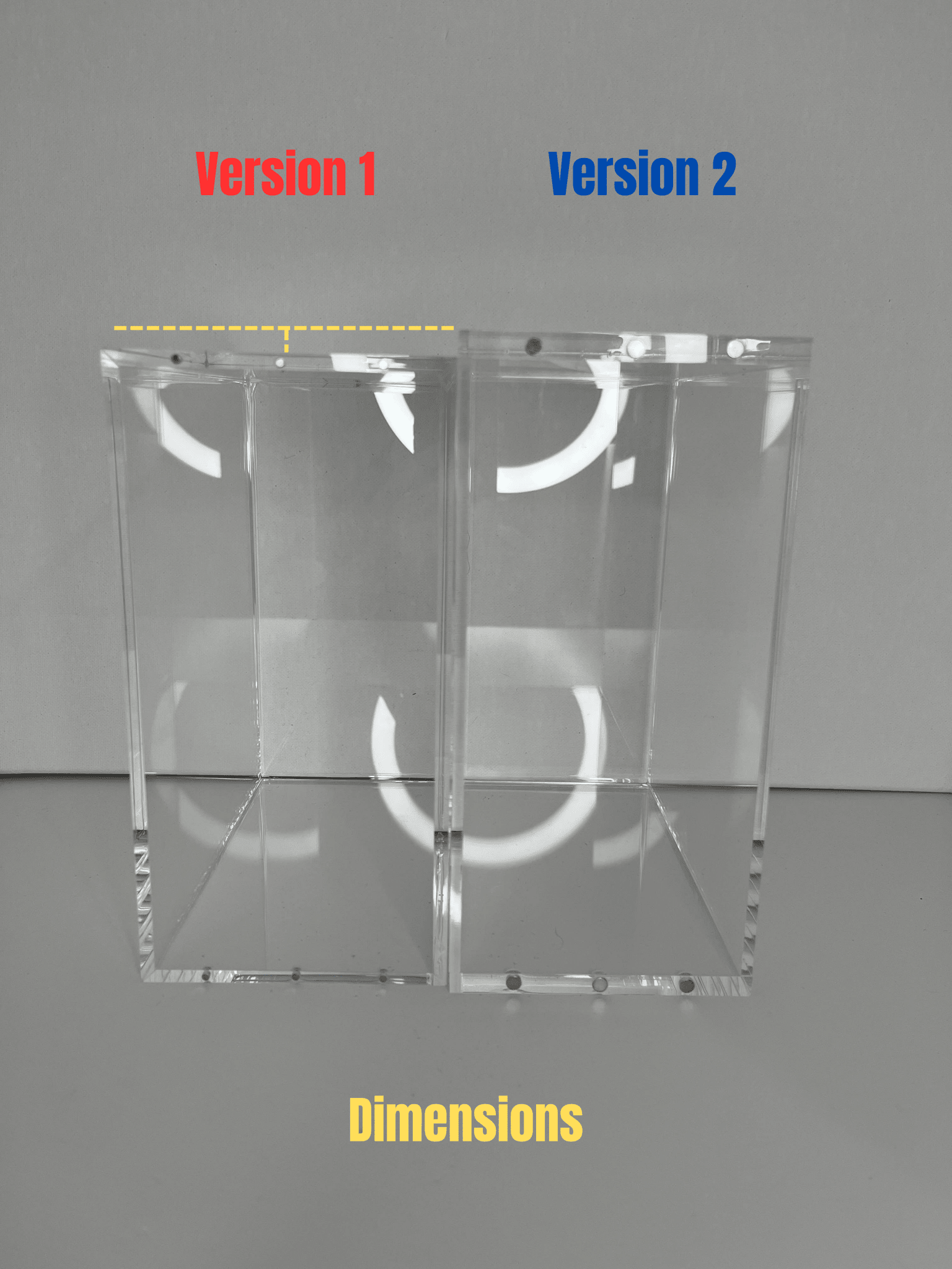 Premium Pokémon Elite Trainer Box Protective Display Acrylic Case Version 2 - MiNi Collects