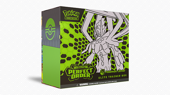 Pokémon TCG: Mega Evolution—Perfect Order Pokémon Center Elite Trainer Box
