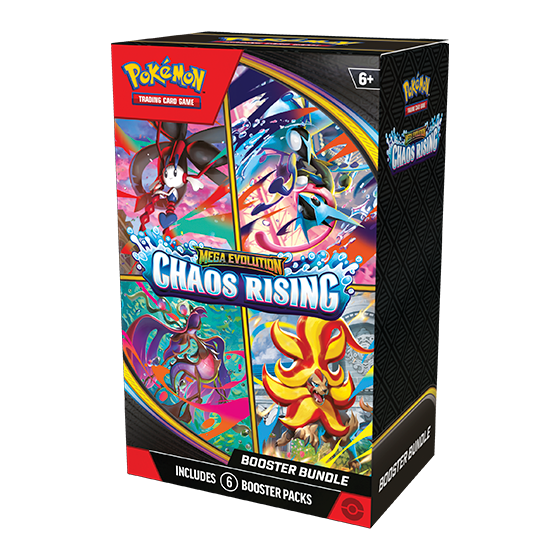 Pokémon TCG: Mega Evolution—Chaos Rising Booster Bundle