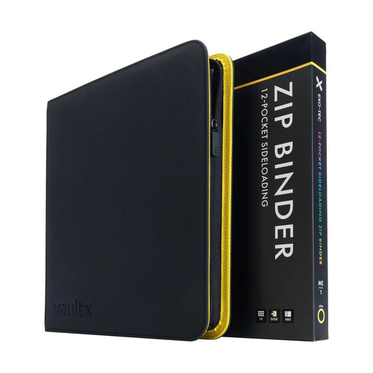 Vault X Premium Exo-Tec Zip Binder - 12 Pocket (ME1 Unlimited) - MiNi Collects