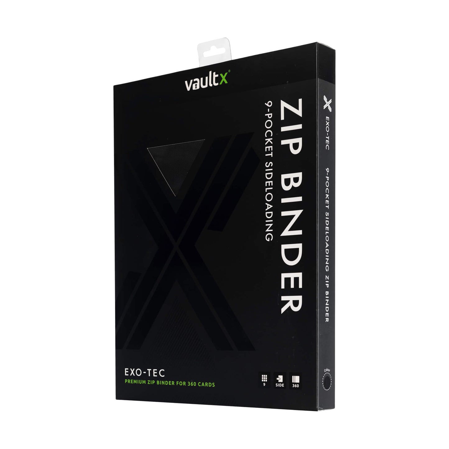 Vault X Premium Exo-Tec Zip Binder - 9 Pocket - MiNi Collects