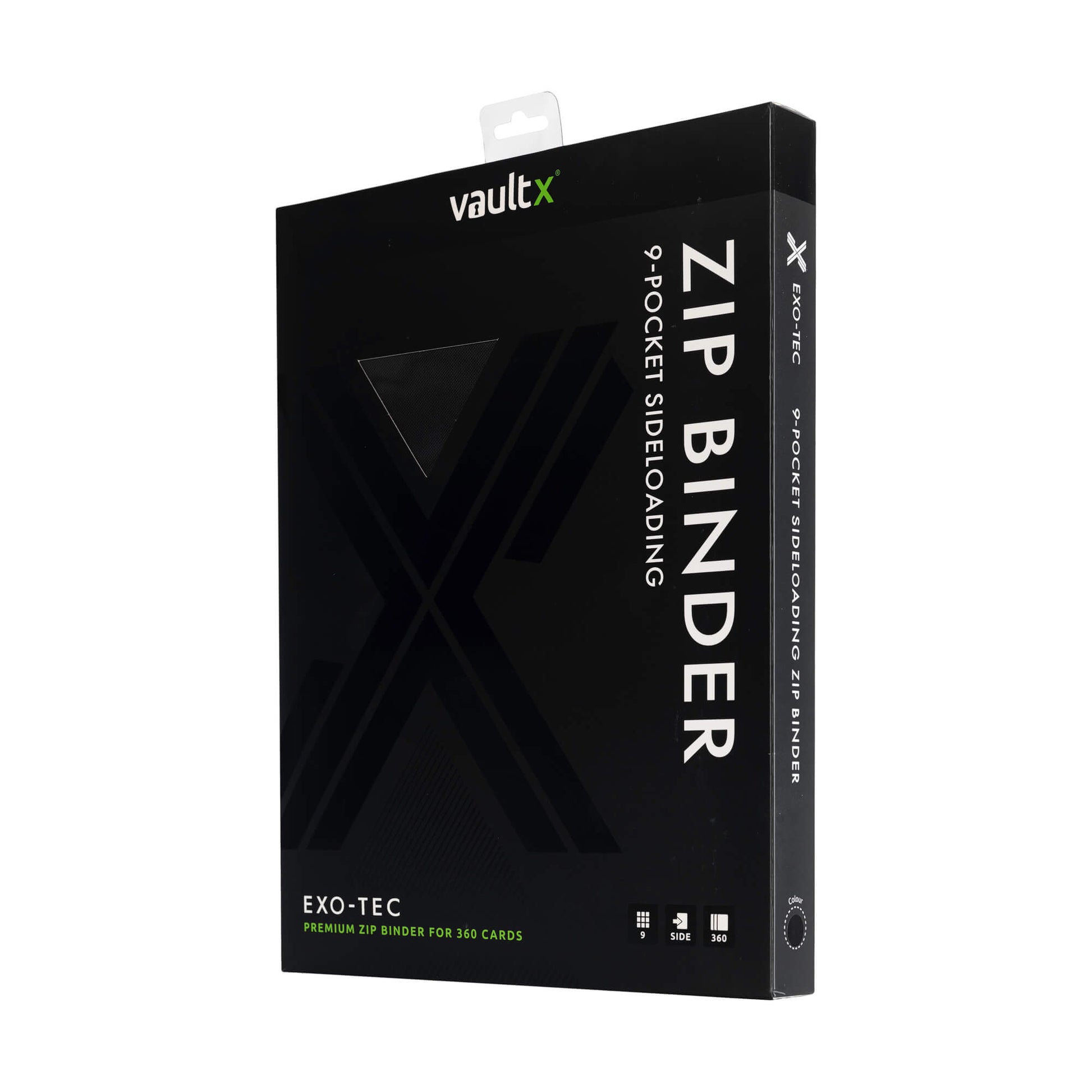 Vault X Premium Exo-Tec Zip Binder - 9 Pocket - MiNi Collects